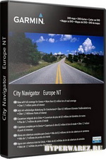 City Navigator Europe NT 2011.10 [IMG unlock+MapSource] (2010г)