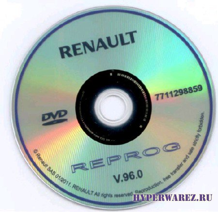 Renault REPROG [ v.96.0, 2011, Eng ]