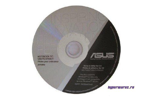 Asus K52JT,A52JT,X52JT,PRO51JT - дистрибутив для Windows 7 [ 2.0 / RUS / 2011 / 1.5Gb ]