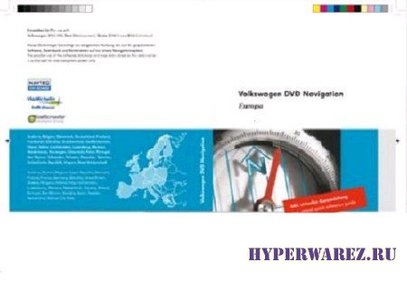 VW navigation DVD Восточной Европы [ V.7.1, для RNS 510 ] ( 2011 )