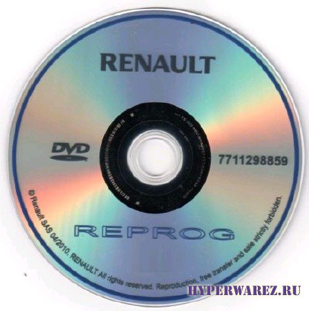 Renault REPROG [ v95,2011 ]