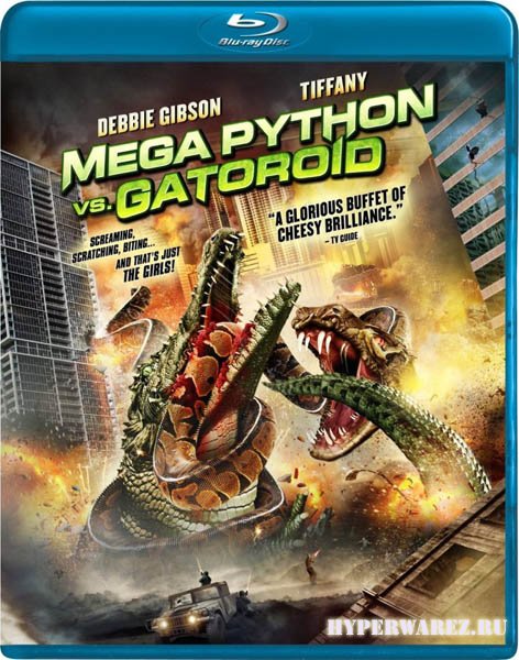 Мега-Питон против Гатороида / Mega Python vs. Gatoroid (2011) HDRip