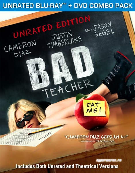 Очень плохая училка / Bad Teacher [UNRATED] (2011) HDRip