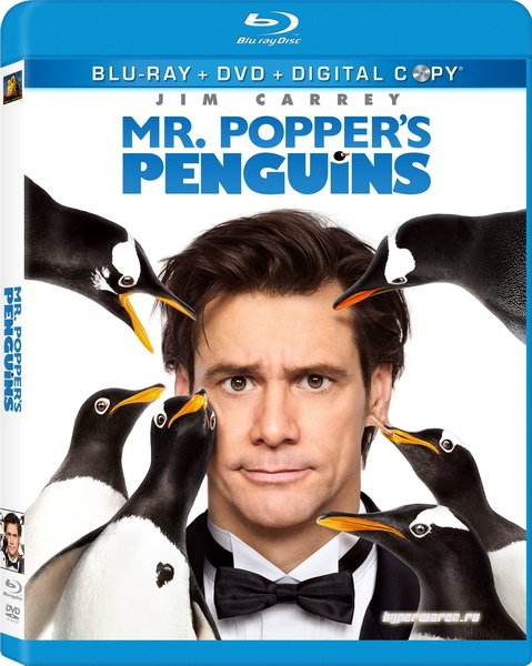 Пингвины мистера Поппера / Mr. Popper's Penguins (2011) HDRip